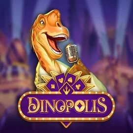 Dinopolis online game logo by Push Gaming on lippybingo.net