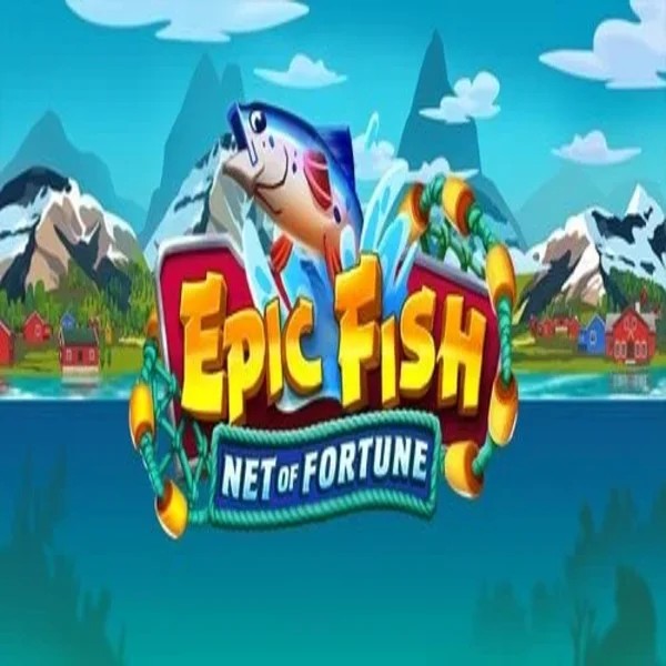 Epic Fish Net of Fortune casino game by Quickspin – featured logo at Lippy Bingo