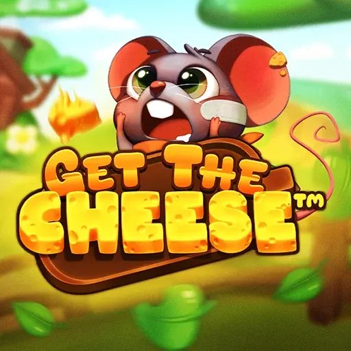 Official Slots logo: Get The Cheese by Hacksaw Gaming at Lippy Bingo