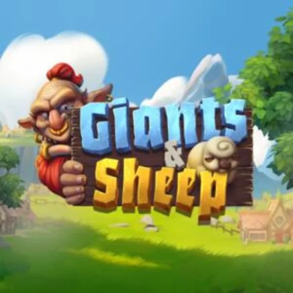 Giants and Sheep logo – Slots by Relax Gaming at Lippy Bingo