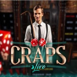 Live Craps casino game by Evolution – featured logo at Lippy Bingo