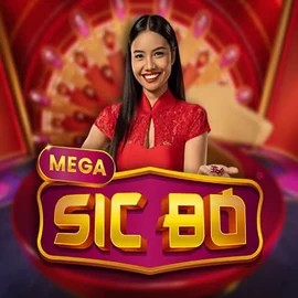 Mega Sic Bo slot logo by Pragmatic Play at Lippy Bingo