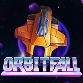 Orbitfall casino game by ELK Studios – featured logo at Lippy Bingo