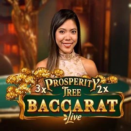 Prosperity Tree Baccarat by Evolution, showcased at lippybingo.net – game logo