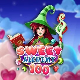 Try Sweet Alchemy 100 slot by Play'n GO on lippybingo.net – logo image