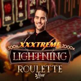 XXXtreme Lightning Roulette by Evolution, showcased at lippybingo.net – game logo